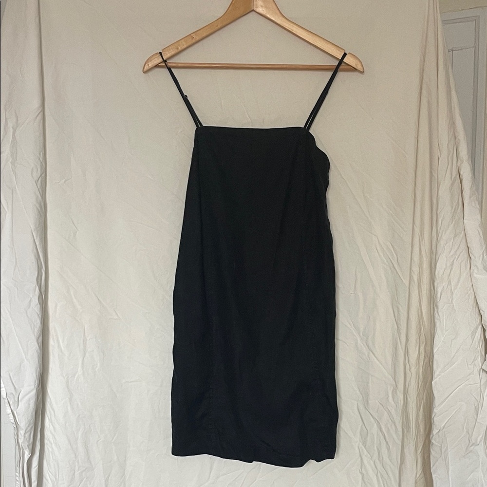 Madewell linen mini dress size small